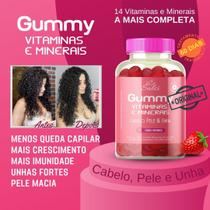 Gummy Vitaminas & Minerais Nova Embalagem Cabelo, Pele & Unha