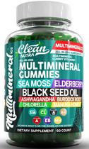 Gummy Vitamins Clean Nutra Sea Moss com Ashwagandha e Óleo de Semente Preta Gummy Vitamins Clean Nutra Sea Moss com Ashwagandha e Óleo de Semente Preta