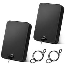 Gun Safe Sgorlds Pistol Safe Pistol Safe Travel com chave de segurança 2PK