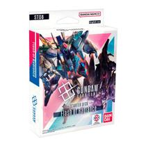 Gundam Flash Of Radiance Starter Deck ST08 Pronto para Jogar Gundam Flash Of Radiance Starter Deck ST08 Pronto para Jogar