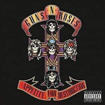 Guns n roses - appetite for destruction - cd acrílico