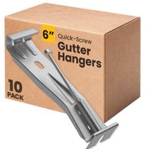 Gutter Hangers Bulder Quick-Screw 6 Heavy Duty 10 unidades