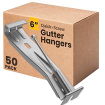 Gutter Hangers Bulder Quick-Screw 6 Heavy Duty 50 unidades