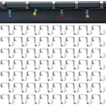 Gutter Hooks MorningRo 100 peças de alumínio para luzes de Natal