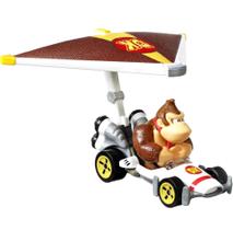 Gvd30 hot wheels mario kart carros gliders 1:64 donkey kong gvd37 - mattel (43176)