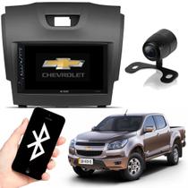H-tech Central Multimídia Chevrolet S10 LT LTZ 2012 a 2015 HT-3122x Tela 7 Pol Bluetooth Espelhamento Android e Iphone USB SD + Câmera Ré 1271