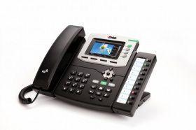 H-Tek UC860P - Telefone IP HD 4 Linhas com Display Colorido