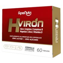H-Viron 60 Cápsulas Energia Força e Potência - Apisnutri