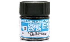 H080 Aqua F Verde Khaki 10Ml Gunze Guhc80 H080 Aqua F Verde Khaki 10Ml Gunze Guhc80