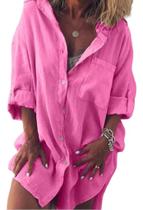 H1402-Camisa Blusa Maxi Camisão Plussize Solta Vestido S.praia R9 H1402-Camisa Blusa Maxi Camisão Plussize Solta Vestido S.praia R9