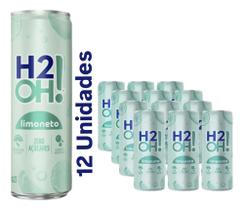 H2oh Limoneto Zero Açúcar 350ml 12 Unidades Original