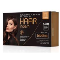 Haar Intern Rico Em Biotina Cabelo 60 Comprimidos
