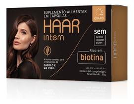 Haar Intern Rico Em Biotina Cabelo 60 Comprimidos