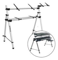 Hack Rack De Apoio De Teclado Titanium Ty-212 + Suporte Bem Hack Rack De Apoio De Teclado Titanium Ty-212 + Suporte Bem