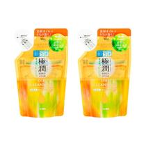 Hada Labo Kit Com 2 Refis Cleansing Oil 180ml - Limpador facial demaquilante Hada Labo Kit Com 2 Refis Cleansing Oil 180ml - Limpador facial demaquilante