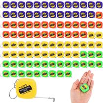 HaiFafafaing Fita Métrica Mini Retrátil com Chaveiro 1 m - 100 Peças HaiFafafaing Fita Métrica Mini Retrátil com Chaveiro 1 m - 100 Peças