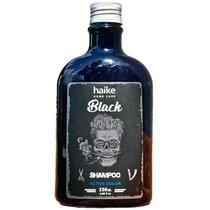 Haike Black For Men Gradual Shampoo Progressivo Cabelos Grisalhos Reduz Fios Brancos 230ml