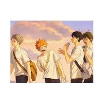 Haikyu!! Kit De Pintura Em Diamante 5D DIY De Anime Esportivo Para Crianças, Bordado Em Ponto Cruz,