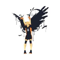 Haikyuu Vôlei Menino Anime Desenho Animado Mangá Arte Tela Fotos De Parede Para Sala De Estar
