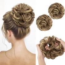 Hair Bun Hair Pieces Synthetic Updo Scrunchies SARLA x2 Hair Bun Hair Pieces Synthetic Updo Scrunchies SARLA x2