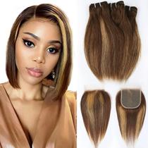 Hair Bundle FQ 4/27 Highlight Straight P4/27 Human Hair