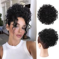Hair Buns, peça de cabelo Sidaila com pente, cordão, rabo de cavalo