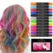 Hair Chalk Jim & Gloria Dustless para meninas de 7 a 14 anos