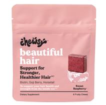 Hair Chews Chewsy Beautiful Hair promove cabelos mais fortes em 6 dias