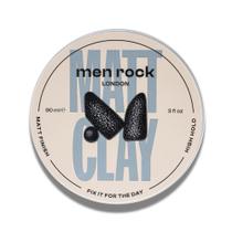 Hair Clay Men Rock Matt Clay High Hold Matt Finish 90 ml