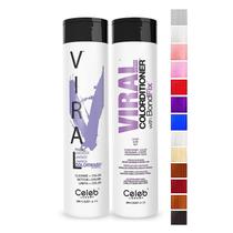 Hair Color Duo Celeb Luxury Viral Lavanda e Lilás