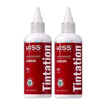 Hair Color Red by Kiss Tintation SemiPermanent Crimson 150mL