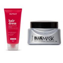 Hair Dress NUTRAT Protetor Termico 200 ml mais hidratação azul iluminata prolab Hair Dress NUTRAT Protetor Termico 200 ml mais hidratação azul iluminata prolab