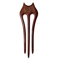 Hair Pin CHOISBEING, jacarandá francês de madeira para mulheres