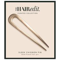 Hair Pin The Hair Edit Sleek Chignon Pin Large Gold Finish Hair Pin The Hair Edit Sleek Chignon Pin Large Gold Finish