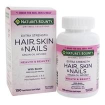 Hair, Skin &amp Nails Natures Bounty -150 cápsulas