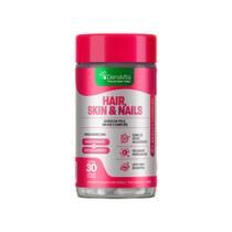 Hair Skin E Nails - Biotina + Ácido Hialurônico + Colágeno Hidrolisado, Vegano - Denavita