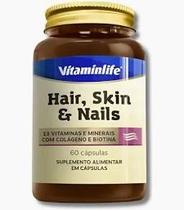 Hair, Skin e Nails VitaminLife 60 Cápsulas Hair, Skin e Nails VitaminLife 60 Cápsulas