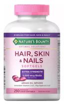 Hair, Skin & Nails 250 Cápsulas Nature's Bount Original - Nature's Bounty