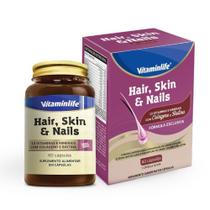 Hair, Skin & Nails - Vitaminlife - 60 capsulas