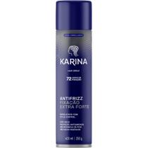 Hair Spray Antifrizz Fixação Extra Forte 400ml Karina Hair Spray Antifrizz Fixação Extra Forte 400ml Karina