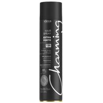 Hair Spray Charming Cless Extra Forte 72h Laque Jato Seco Antiúmidade Fixador Cabelo Duradouro 400ml