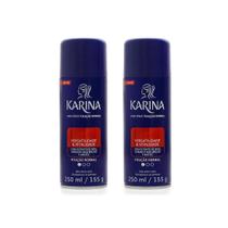 Hair Spray Fixador Karina Normal 250Ml - Kit Com 2Un