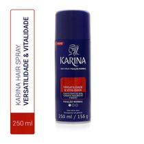 Hair Spray Karina Versatilidade & Vitalidade Fixação Normal - Flora-Kolene