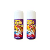 Hair Spray Tinta Da Alegria Branco 120Ml-Kit C/2Un