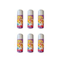 Hair Spray Tinta Da Alegria Prata 120Ml-Kit C/6Un