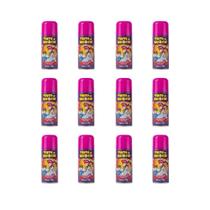 Hair Spray Tinta Da Alegria Rosa 120Ml-Kit C/12Un