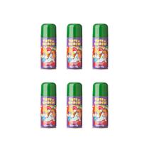 Hair Spray Tinta Da Alegria Verde 120Ml-Kit C/6Un