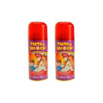 Hair Spray Tinta da Alegria Vermelho 120ml-Kit C/2un