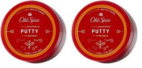 Hair Styling Putty Pomade Old Spice para homens 65 ml (pacote com 2)