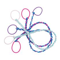 Hair Tie Rip Tie Soft Hair 2,5 mm para mulheres, pacote com 3